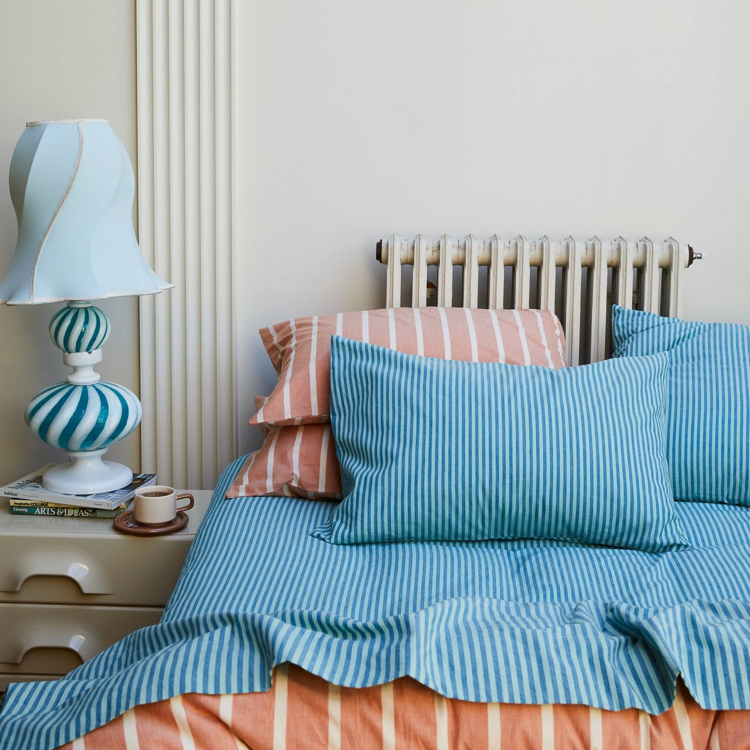 Cordell Cotton Pillowcase Set - Capri