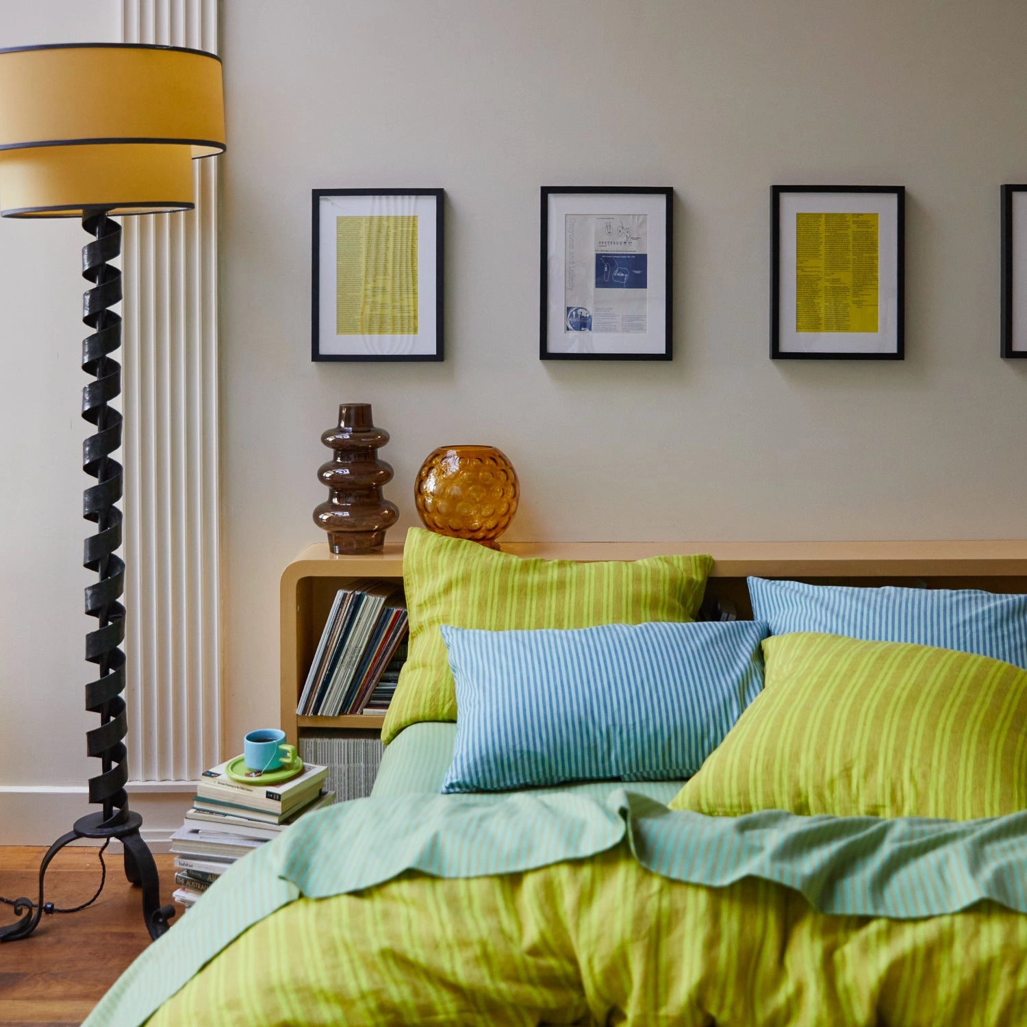 Cordell Cotton Pillowcase Set - Capri
