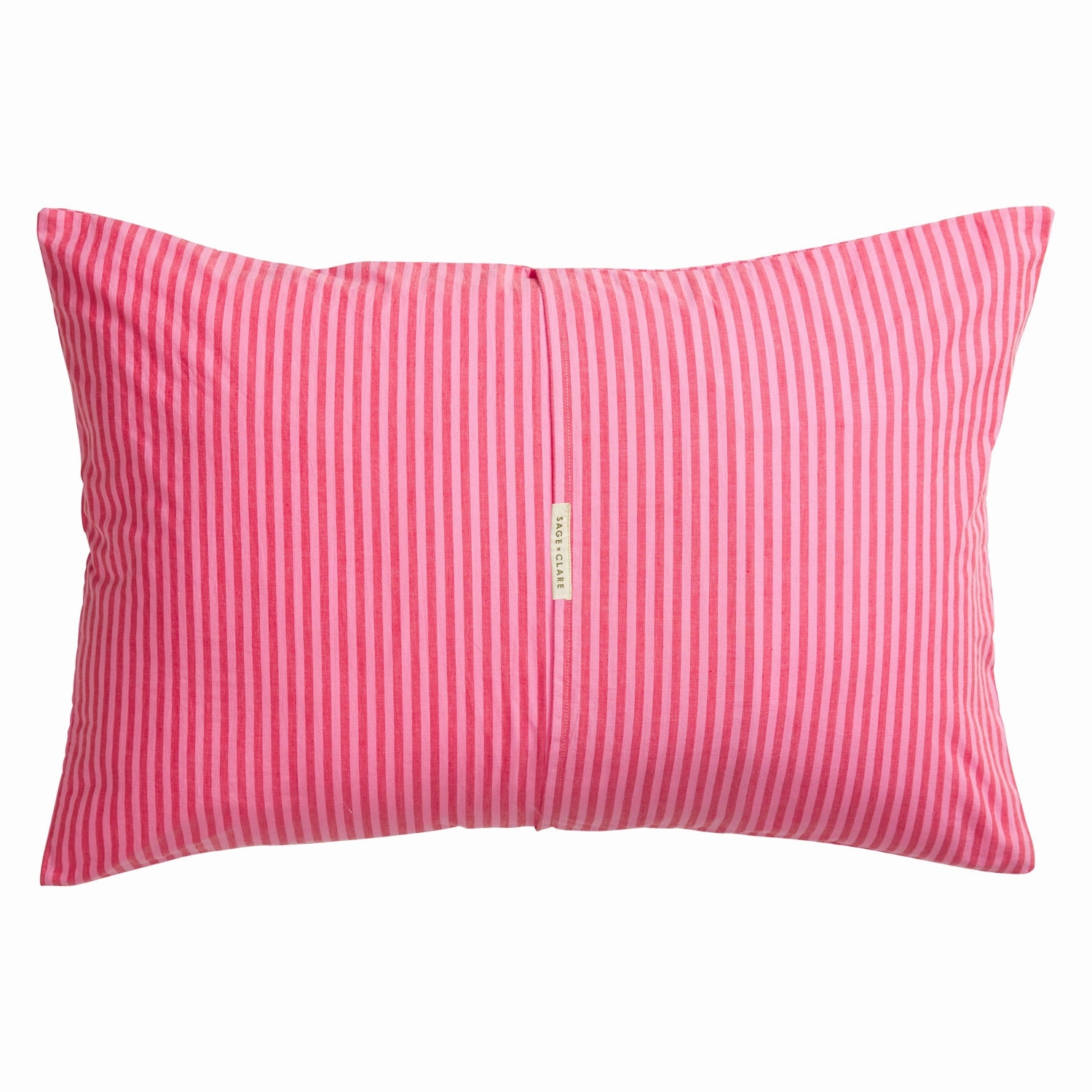 Cordell Cotton Pillowcase Set - Scarlet