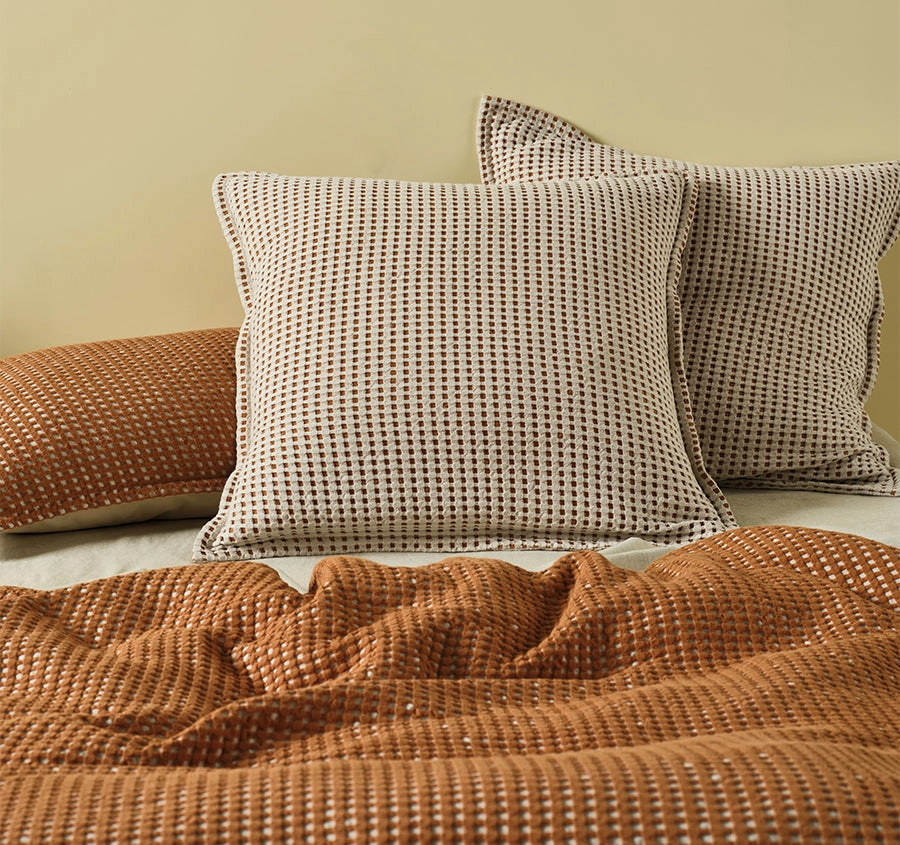 Cotswold European Pillowcase Ginger