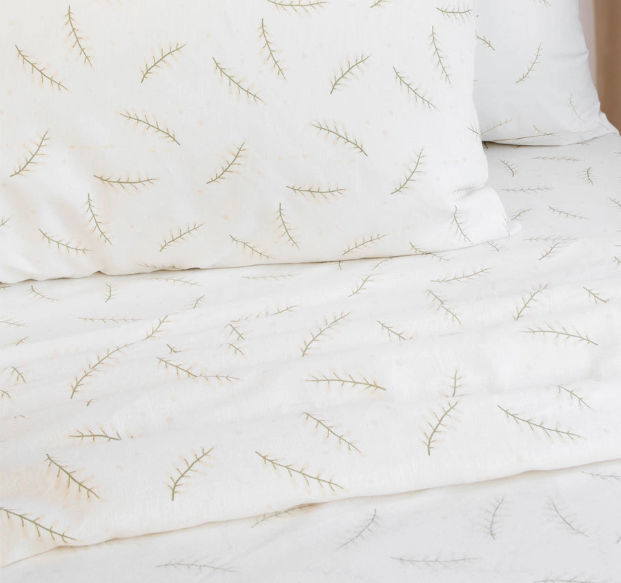 Critters Flannelette Cotton Sheet Set Range Khaki