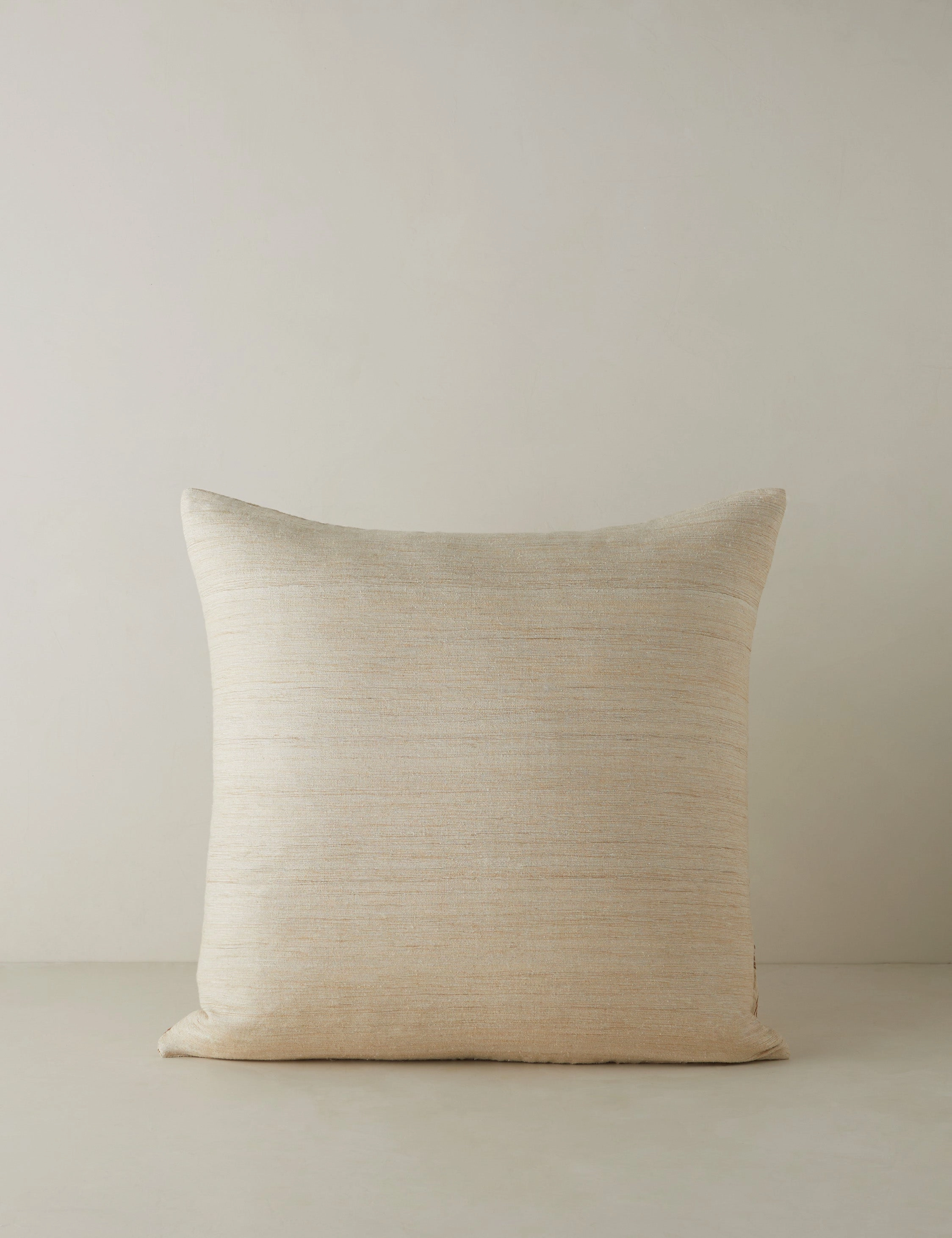 Crossmarks Silk Pillow by Élan Byrd