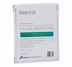 Deluxe Waterproof Standard Pillow Protector