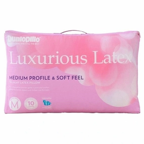 Dunlopillo Luxurious Latex Medium Profile & Soft Feel Pillow