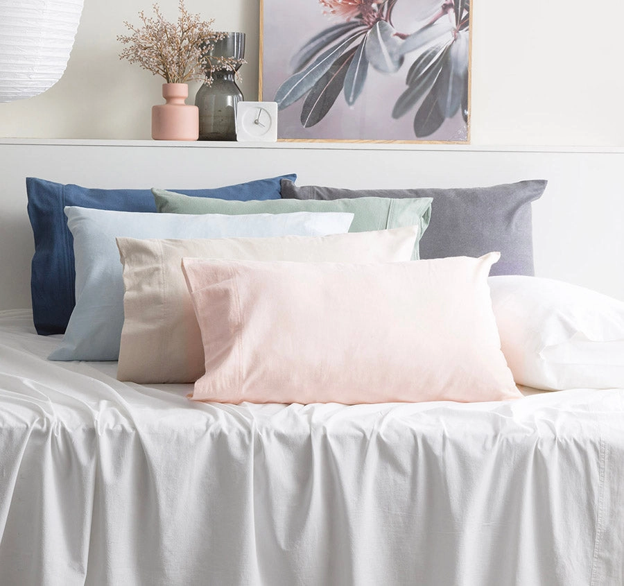 Egyptian Cotton Flannelette Mega Fitted Sheet Combo Range Ink