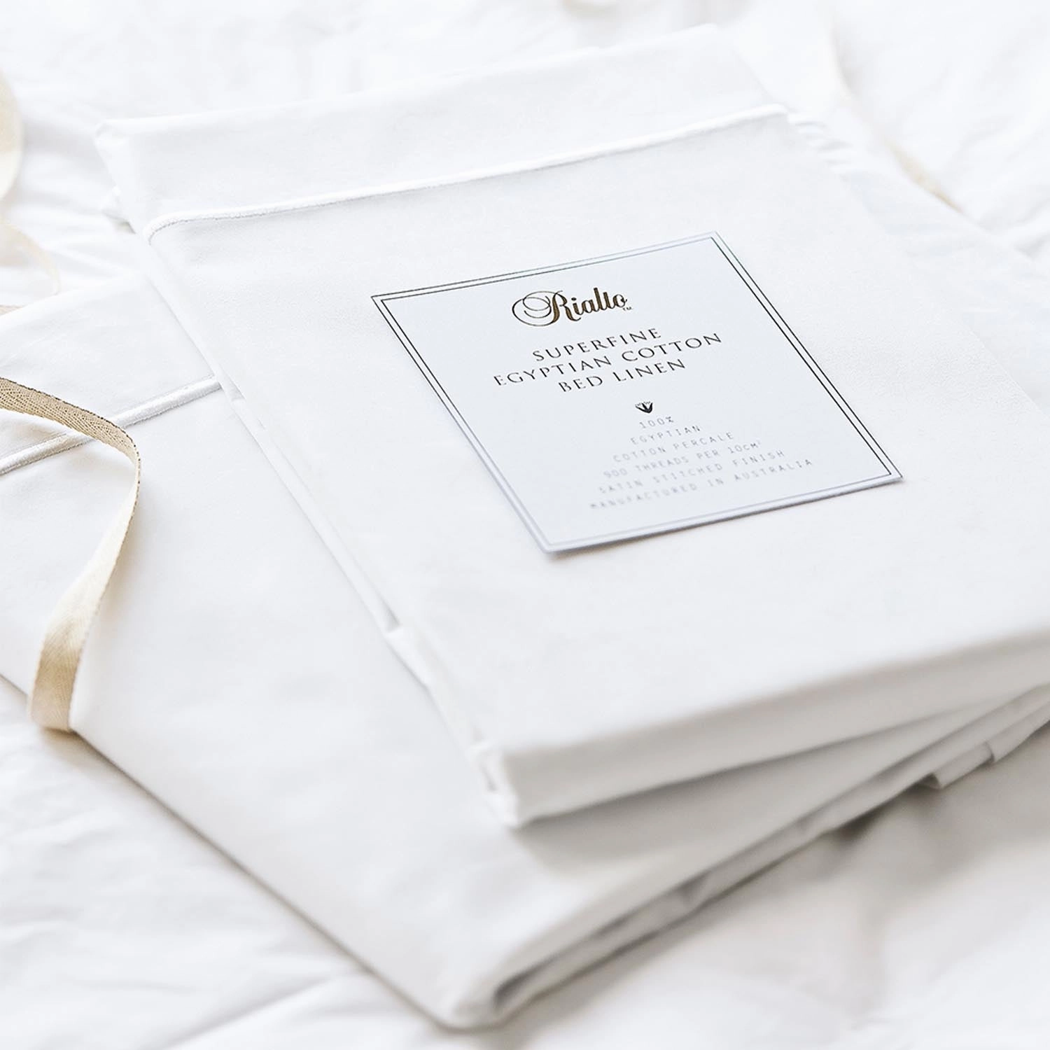 Egyptian Cotton Tailored Pillowcases White