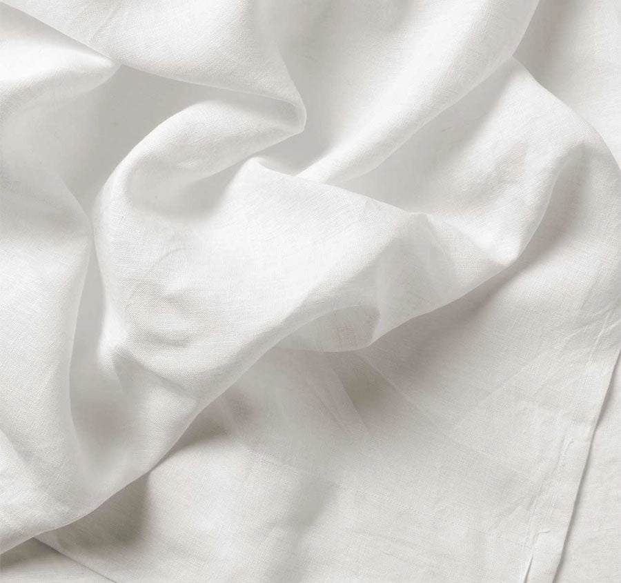 Emile Fitted or Flat Sheet Range Marshmallow