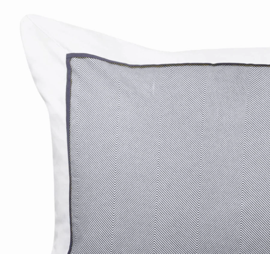 Essex European Pillowcase Navy