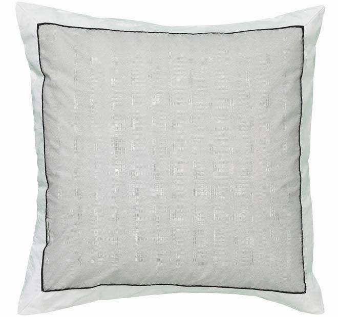 Essex European Pillowcase Pewter