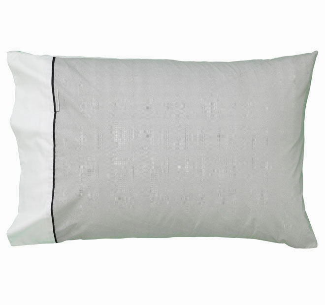 Essex Standard Pillowcase Pair Pewter