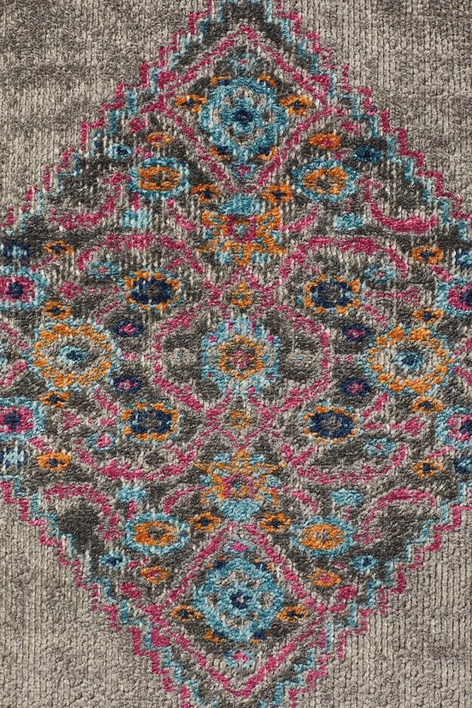 Eternal 910 Runner Rug (Grey) by Rug Culture