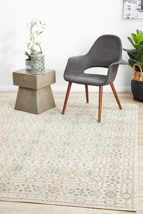 Eternal 911 Rug (Bone) by Rug Culture