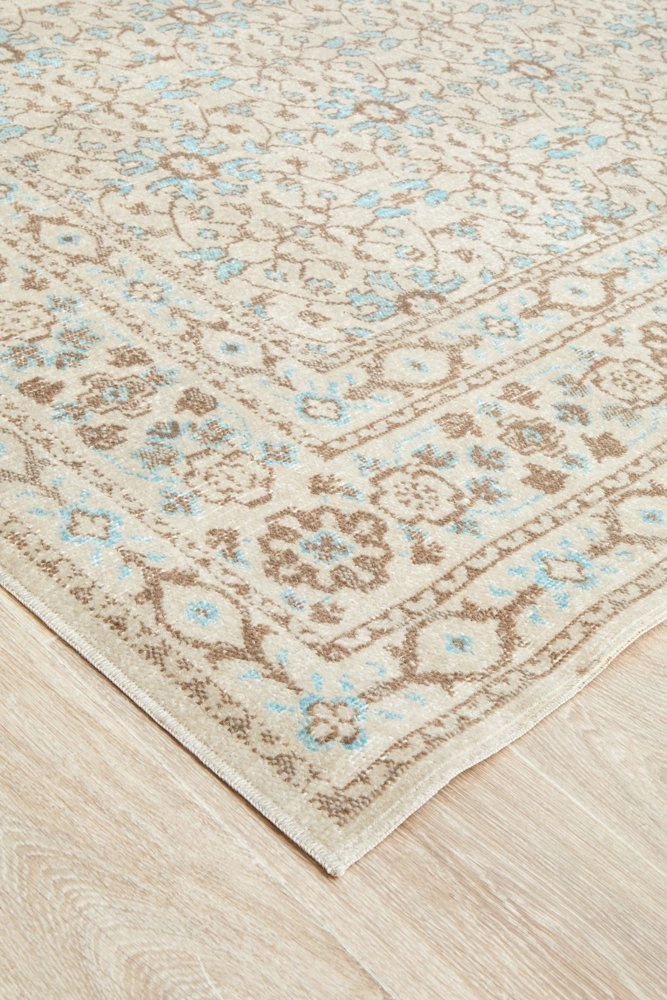Eternal 911 Rug (Bone) by Rug Culture