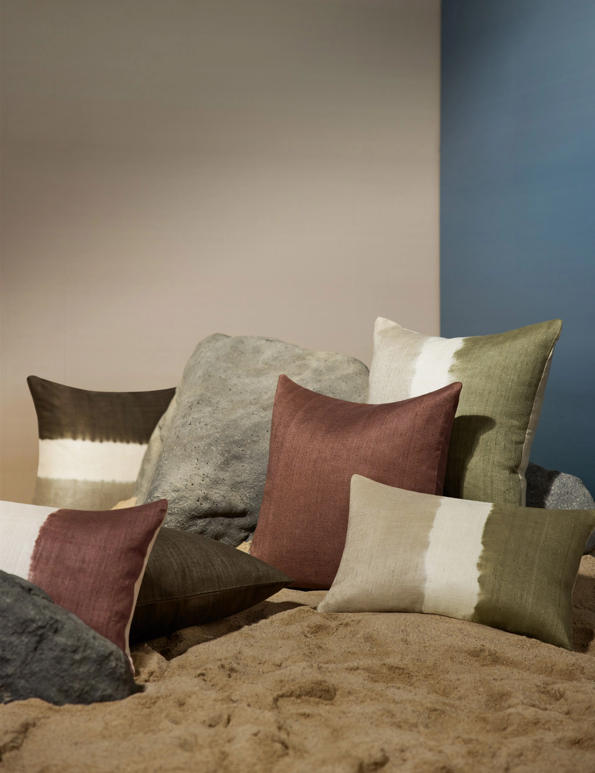Event Horizon Silk Pillow by James Perkins