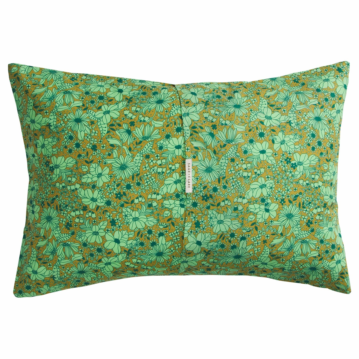 Evette Cotton Pillowcase Set - Olive