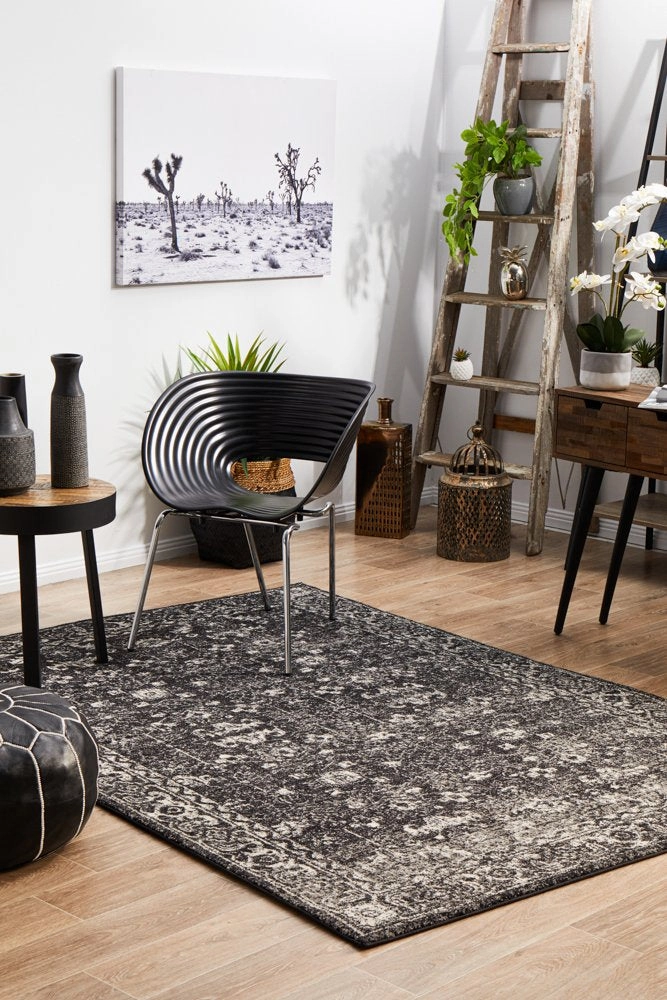 Evoke 252 Rug (Charcoal) by Rug Culture
