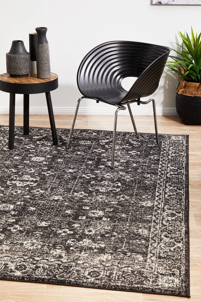 Evoke 252 Rug (Charcoal) by Rug Culture