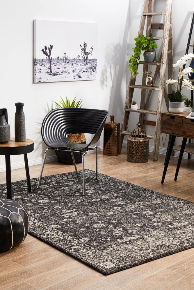 Evoke 252 Rug (Charcoal) by Rug Culture