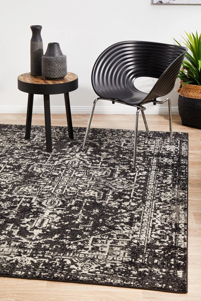 Evoke 253 Rug (Charcoal) by Rug Culture