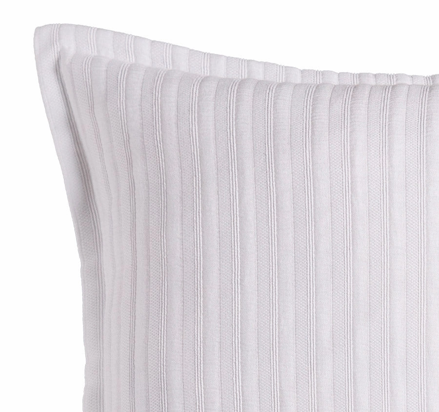 Evora European Pillowcase White