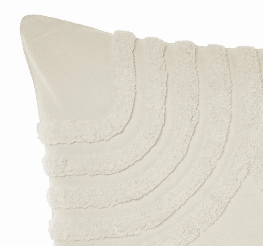 Farrah European Pillowcase Vanilla