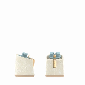 Flare Block Heel Kit 3 Mother of Pearl