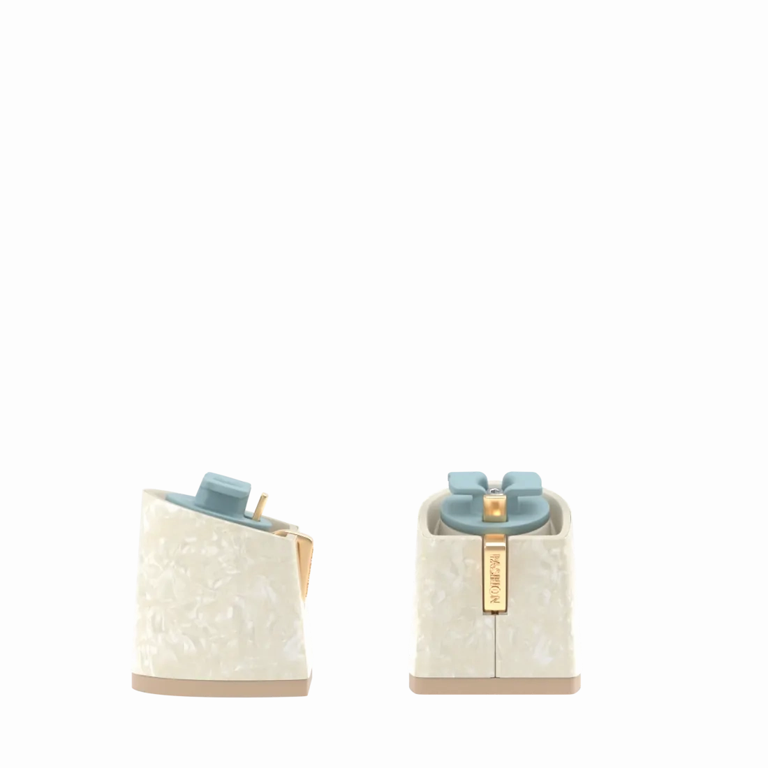 Flare Block Heel Kit 3 Mother of Pearl
