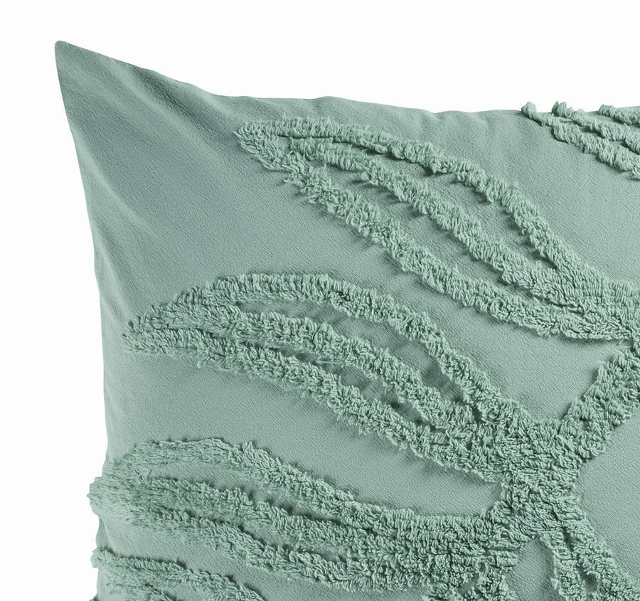 Foliage European Pillowcase Sage