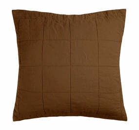 French Linen European Pillowsham Hazel