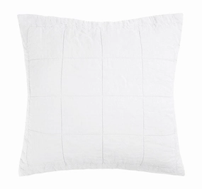 French Linen European Pillowsham Snow