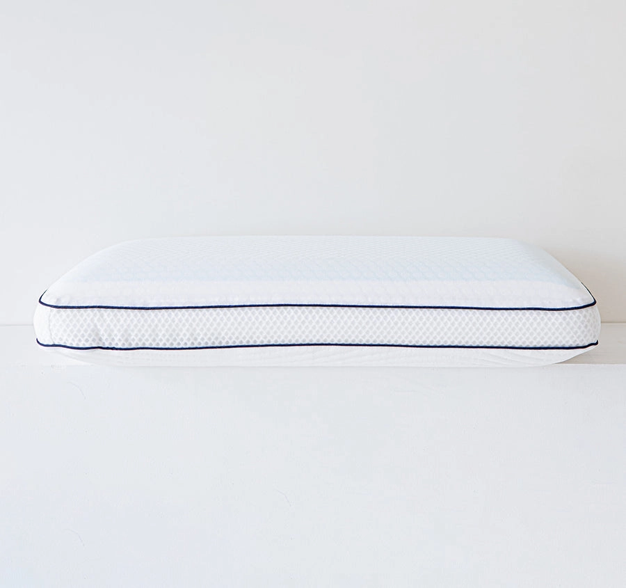 Gel Cooled Memory Foam Standard Pillow Low