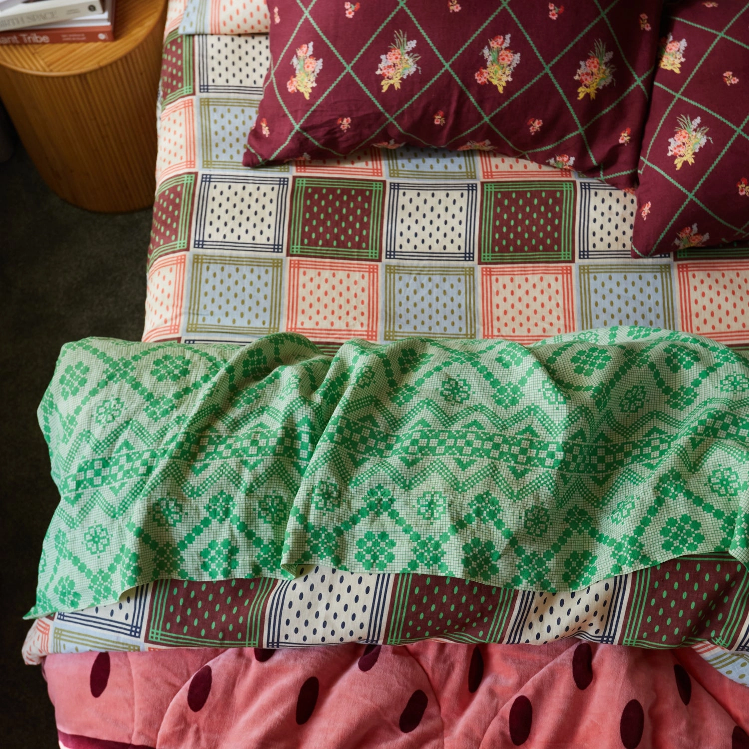 Gia Linen Fitted Sheet