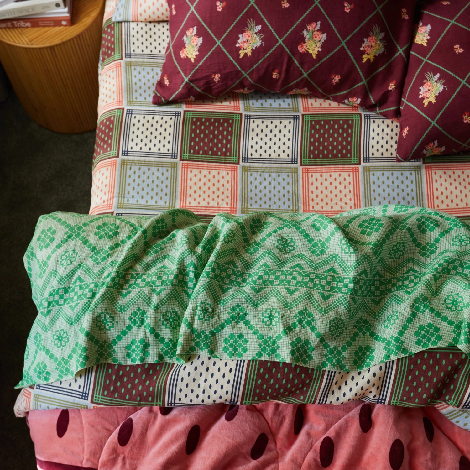 Gia Linen Fitted Sheet