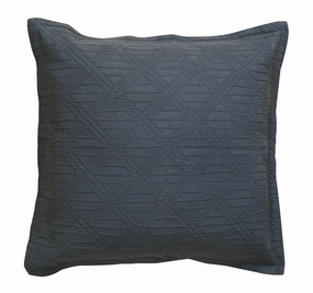 Hallston European Pillowcase Charcoal