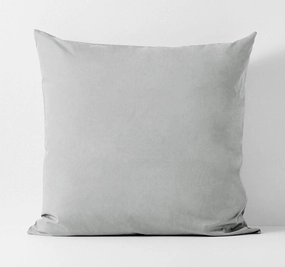 Halo Organic Cotton European Pillowcase Pebble