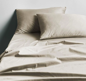Halo Organic Cotton Sheet Set Range Feather