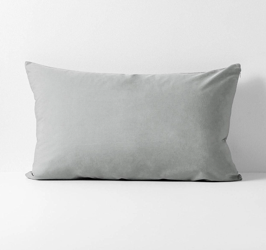 Halo Organic Cotton Standard Pillowcase Pebble