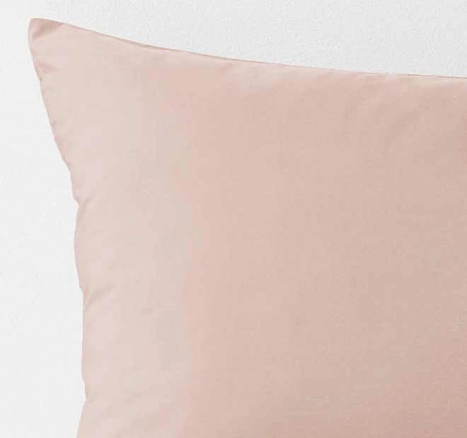 Halo Organic Cotton Standard Pillowcase Rosewater