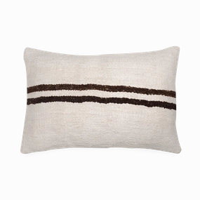 Hemp Center Stripe Pillow