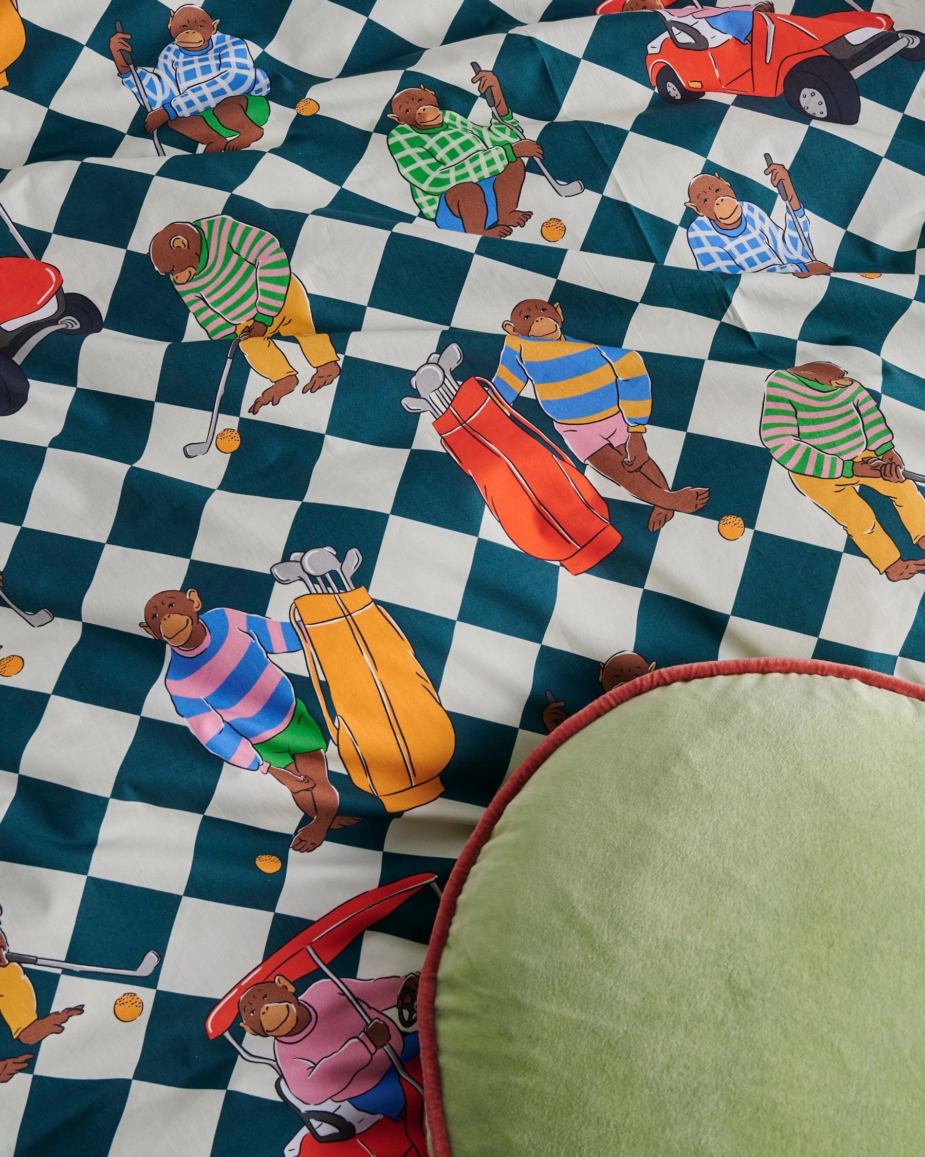 Hole In One Organic Cotton Pillowcase