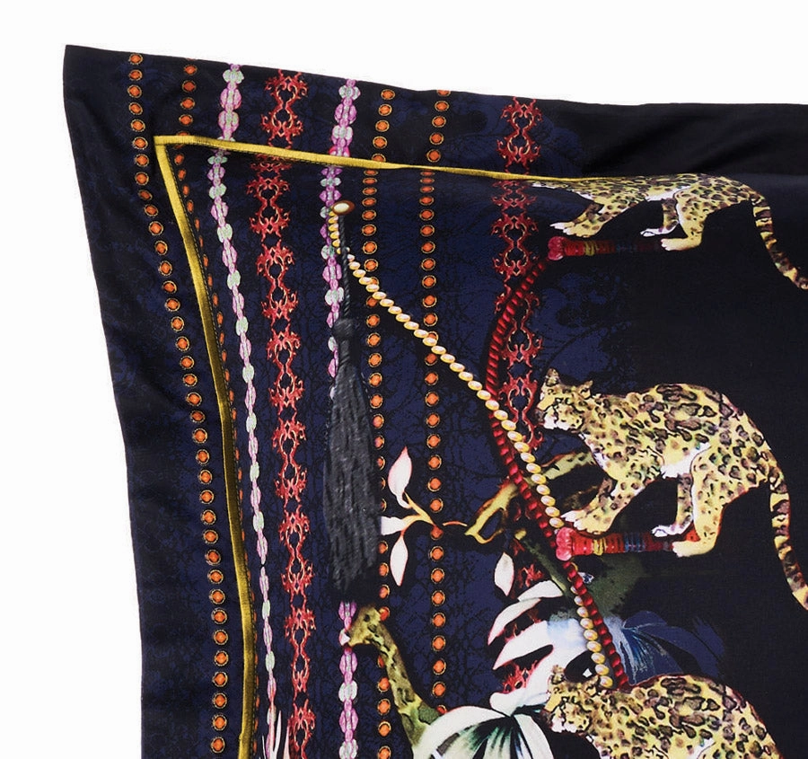 Hollywood Heist European Pillowcase Navy