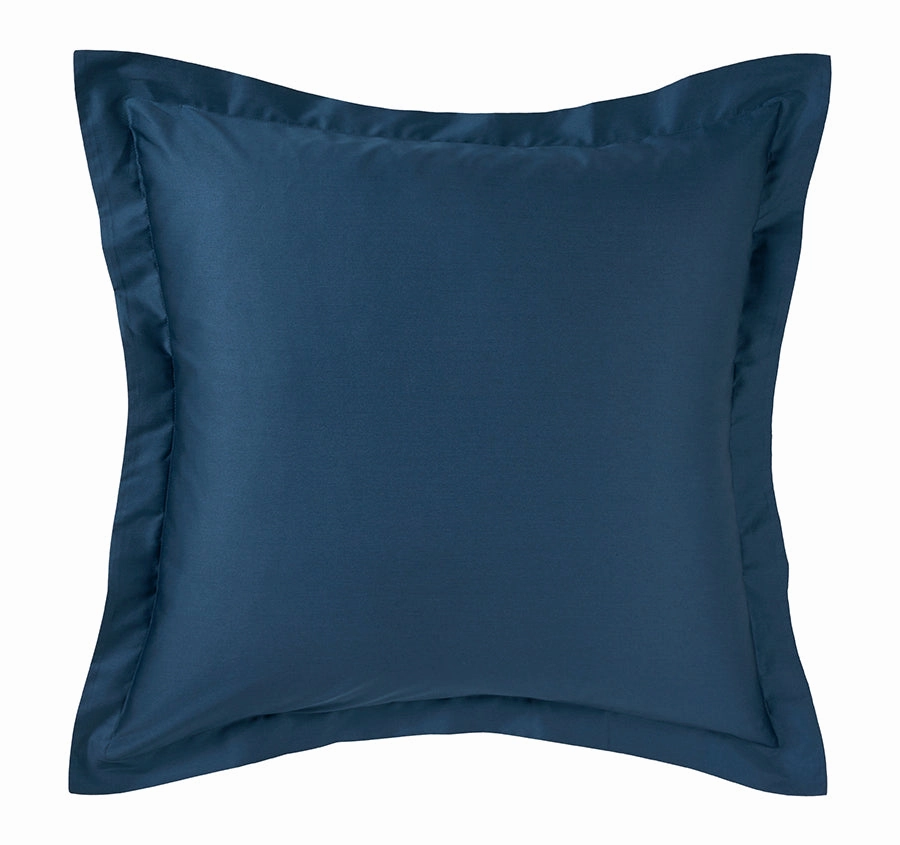Hotel Augusta 500THC Cotton Sateen European Pillowcase Navy