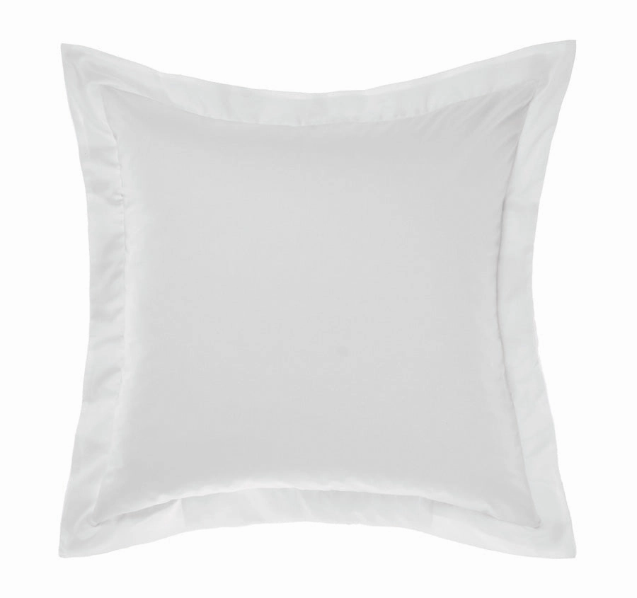 Hotel Augusta 500THC Cotton Sateen European Pillowcase White