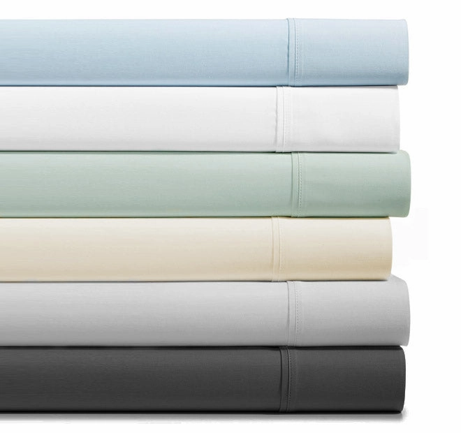 Hotel Augusta 500THC Cotton Sateen Mega Fitted or Flat Sheet Range Grey
