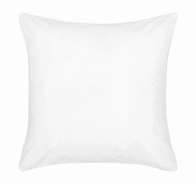 Hotel Deluxe European Pillowcase White