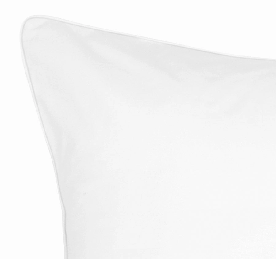Hotel Deluxe European Pillowcase White