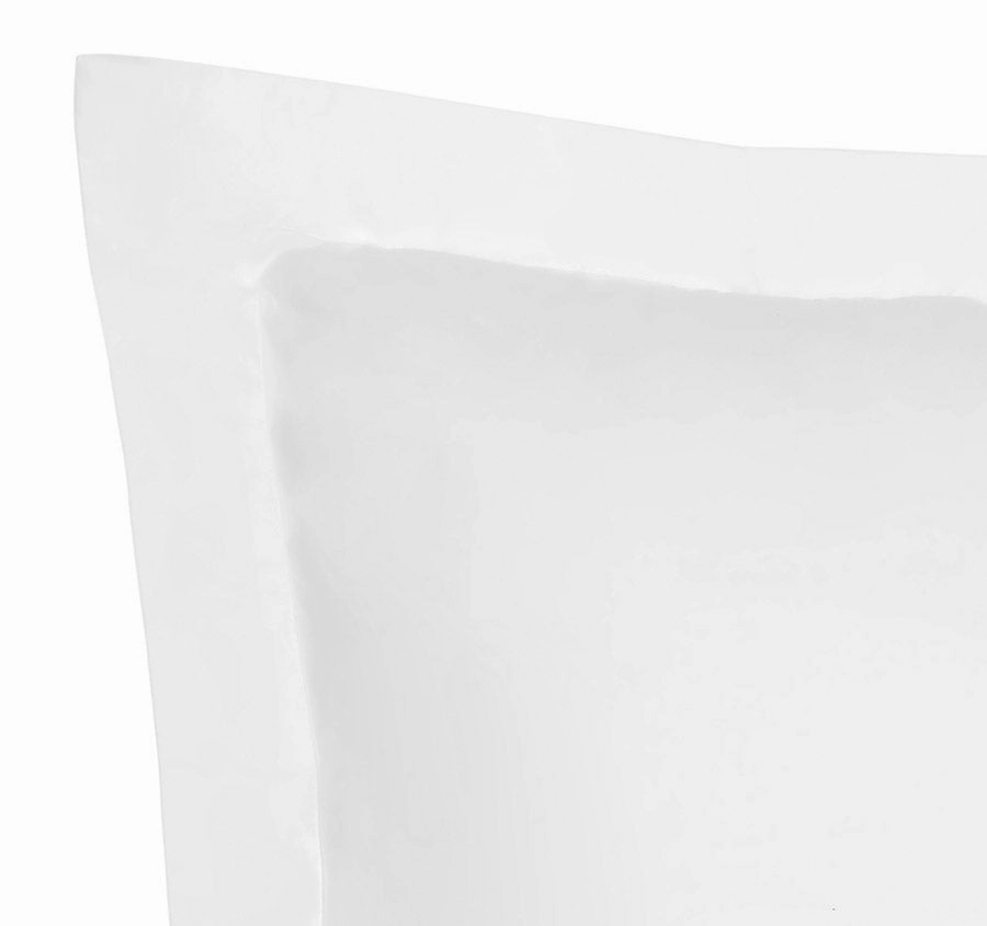 Hotel Deluxe European Tailored Pillowcase White