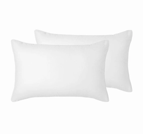 Hotel Deluxe Standard Pillowcase Pair White