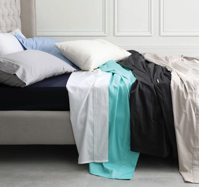 Hotel Grande 400THC Egyptian Cotton Sateen Mega Sheet Set Range Pewter