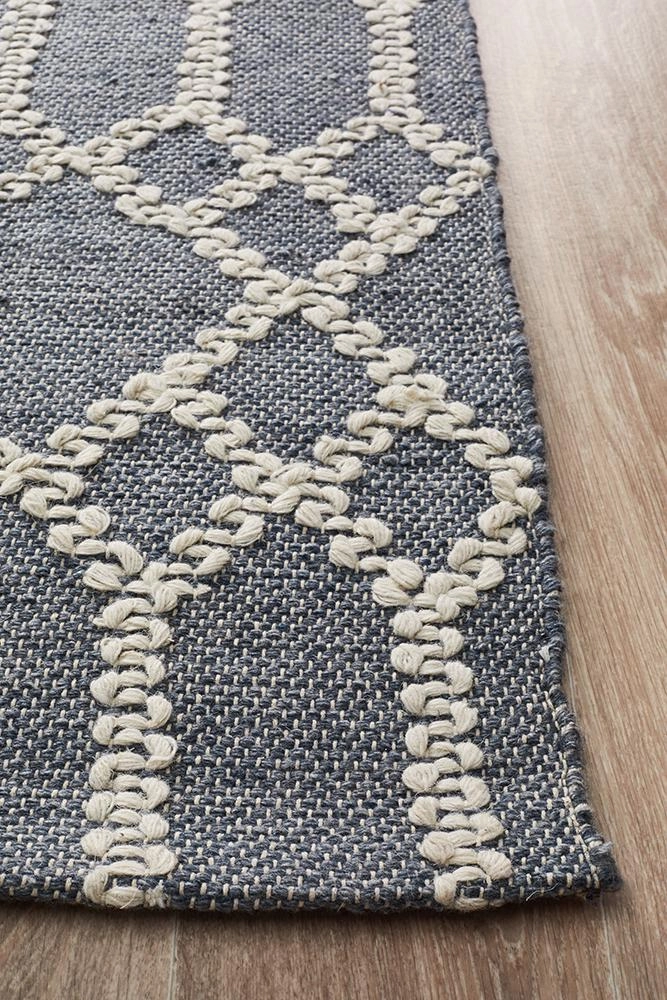 Hudson 805 Rug (Blue) by Rug Culture